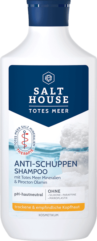 Shampoo Anti-Schuppen Totes Meer Salthouse
